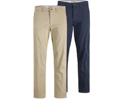 JACK & JONES- JPSTKANE DAVE CHINO 2PK MP NOOS - Heren - Chinos