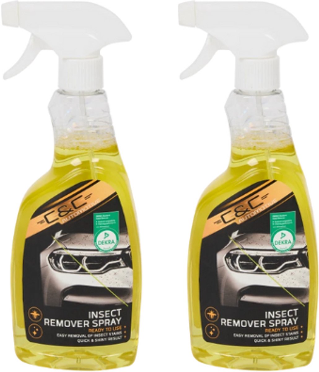 C&C insectenreiniger 500 ml X2 - insect spray - gerecycled plastic