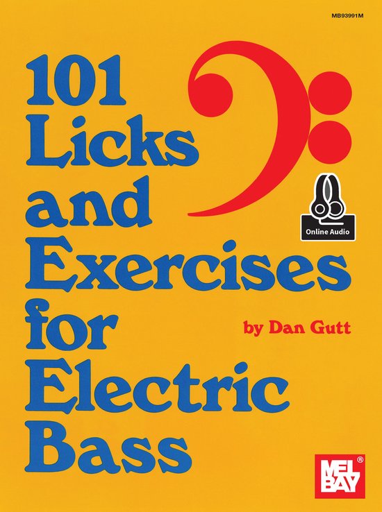 101 Licks and Exercises for Electric Bass - cover