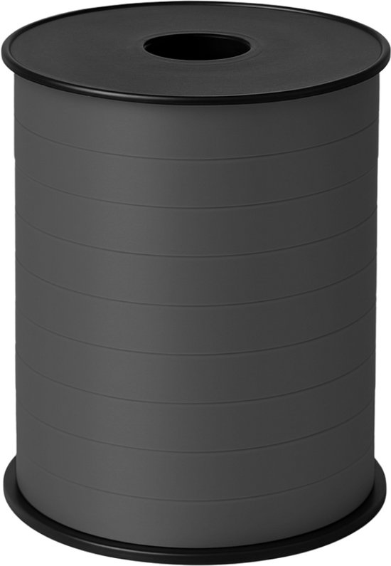 Krullint Zwart – 10 mm x 250 meter – Cadeaulint / Sierlint / Verpakkingslint – Glanzend & Sterk