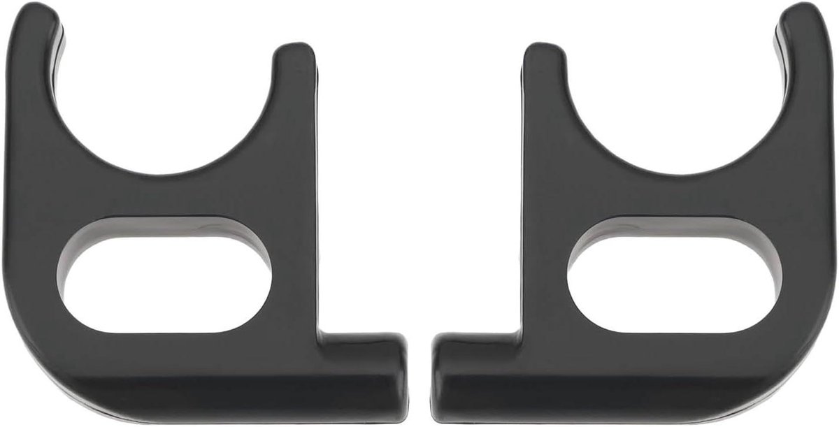 Allecto Plus - 2 stuks dakluiken zekering voor extra inbraakbeveiliging - compatibel met MIDI-Heki - 40 x 60 cm - inclusief clip - kunststof - dakluiken veiligheid