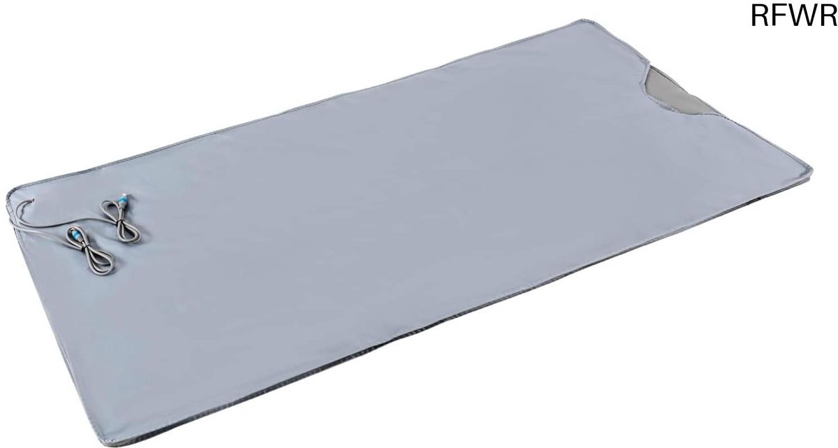RFWR® Infrarood sauna-deken voor thuisgebruik - 180 x 80 cm, verwarmend, warmtetherapie, temperatuur 35 - 80 °C