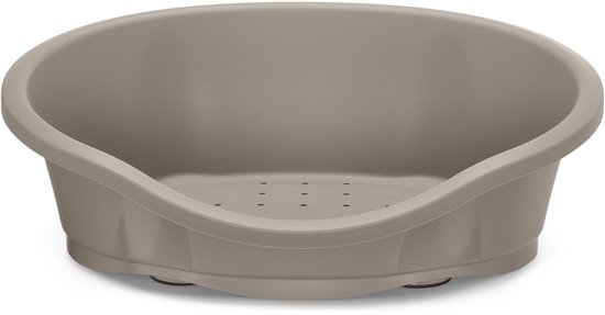 Hondenmand Imac Dido Taupe 50x30x20,5 cm Ventilerende Stevige Mand met Opstaande Rand