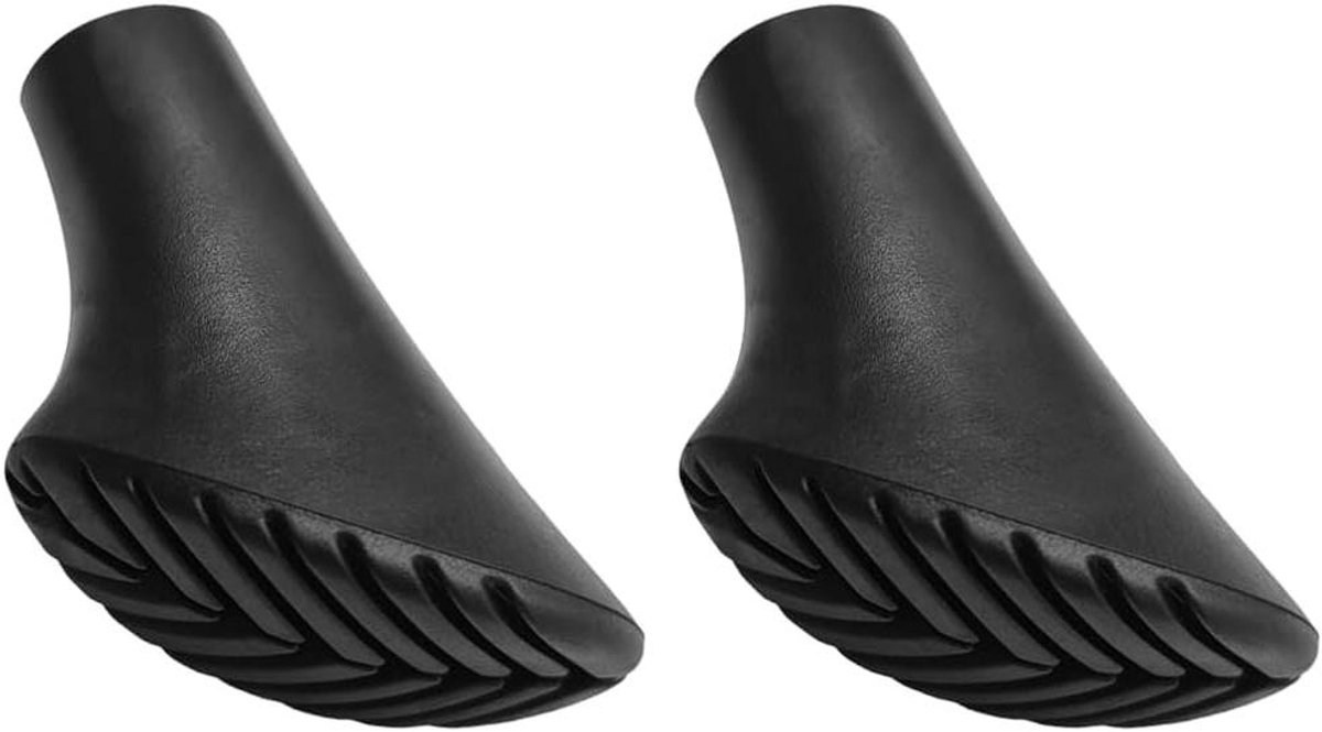 Allecto Plus - Nordic Walking-stokken met rubberen antislip buffers - Set van 2 stuks - Trekkingstokken met Ø 11 mm - Wandelen met comfort
