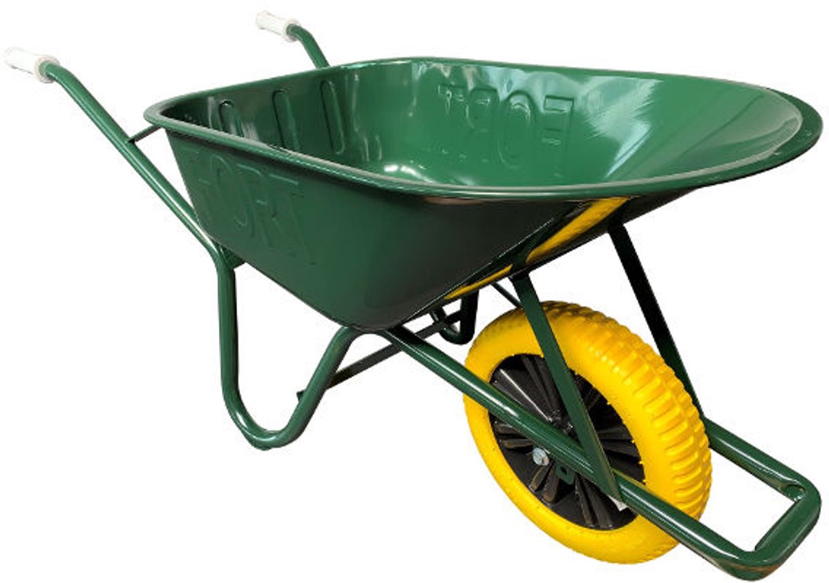 Fort Kruiwagen 80 Liter Compleet Gelakt Met Anti-Lek Band