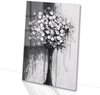 Geldboom, Abstracte kunst, Boom, Zwart, wit, zilver, grijs