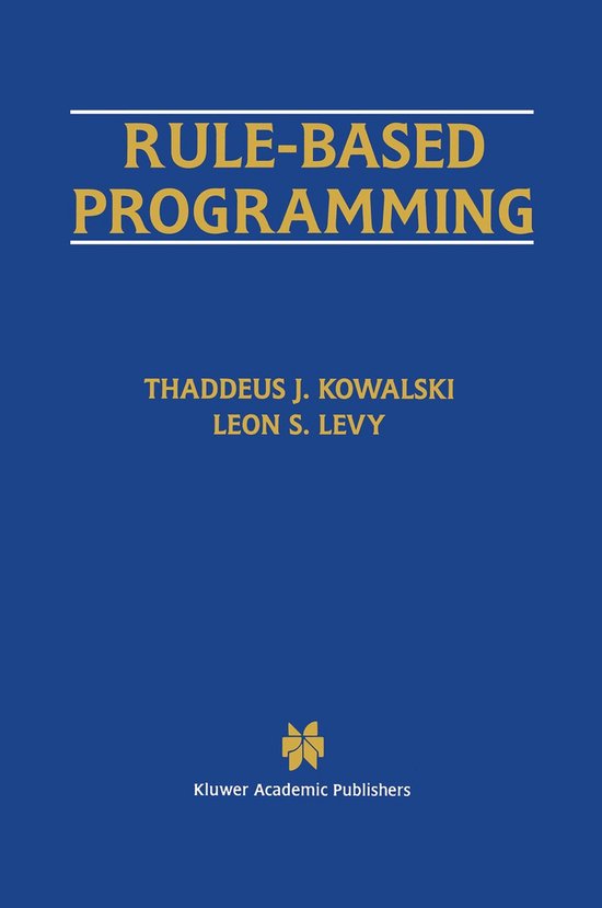 The Springer International Series in Engineering and Computer Science369- Rule-Based Programming