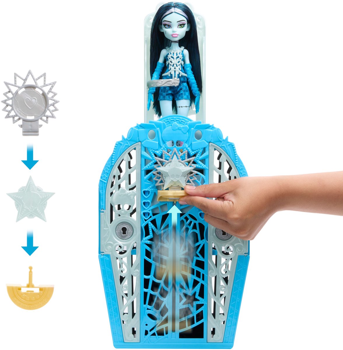 Monster High Skulltimate Secrets Frankie Stein Pop — afbeelding 6