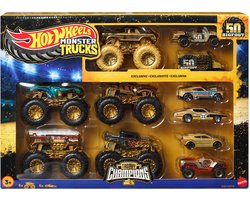 Hot Wheels Monster Trucks - Bekerkampioenen Collectie 11-delig