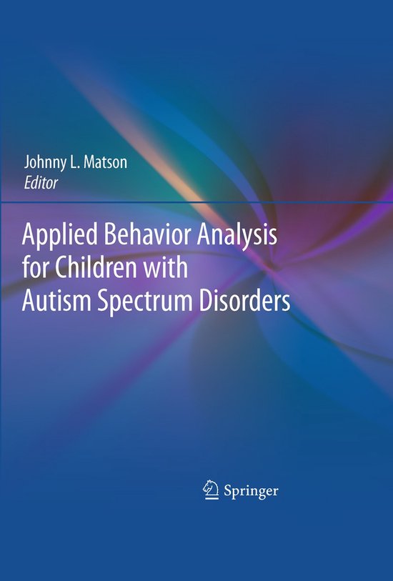 Applied Behavior Analysis for Children with Autism Spectrum  ... - cover