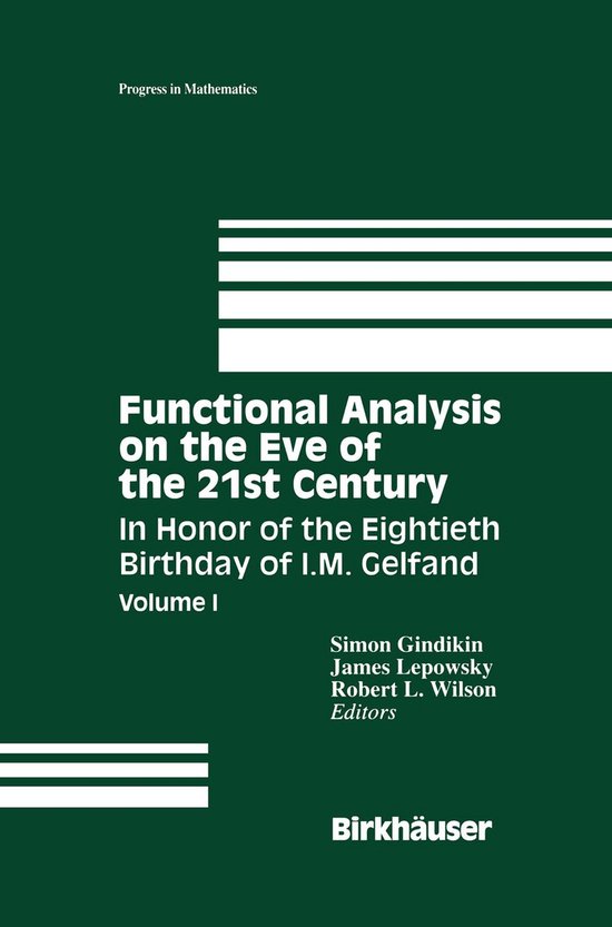 Functional Analysis on the Eve of the 21st Century - cover