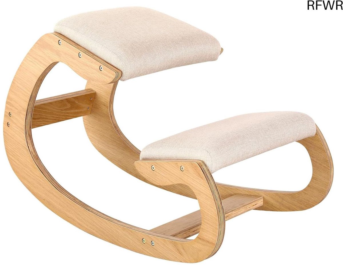 RFWR® Ergonomische Kniestoel voor Verbeterde Houding - Perfect voor Thuis, Kantoor en Meditatie