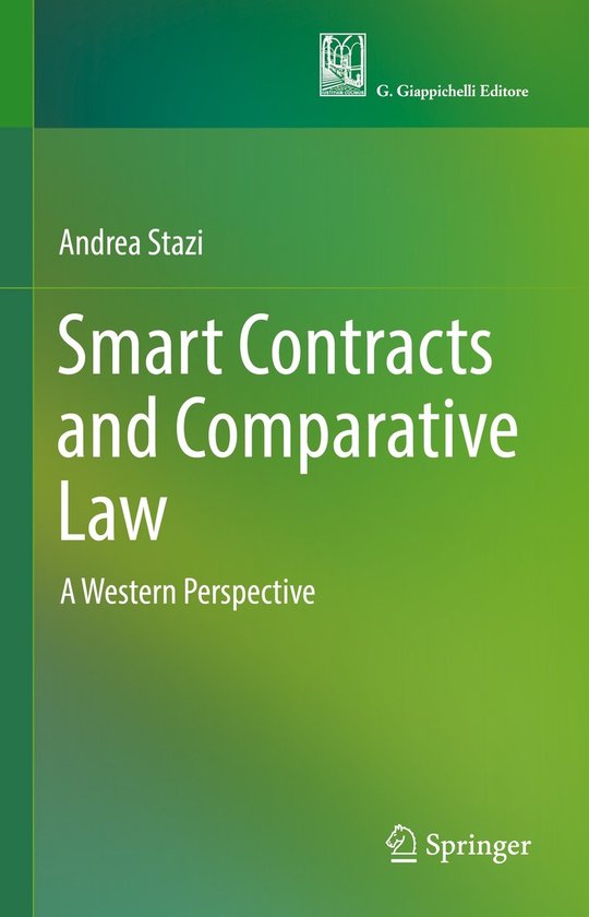 Smart Contracts and Comparative Law - cover