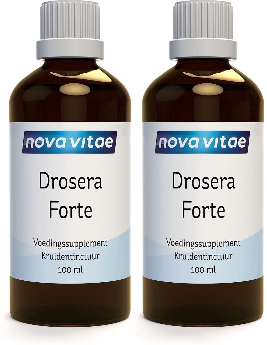 Nova Vitae - Drosera - Forte - Tinctuur - Zonnedauw - 200 ml