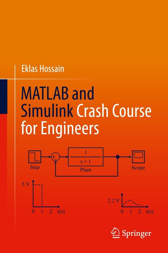 MATLAB and Simulink Crash Course for Engineers - cover