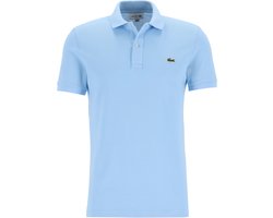 Lacoste Pique Poloshirt Lichtblauw – Maat S – Heren