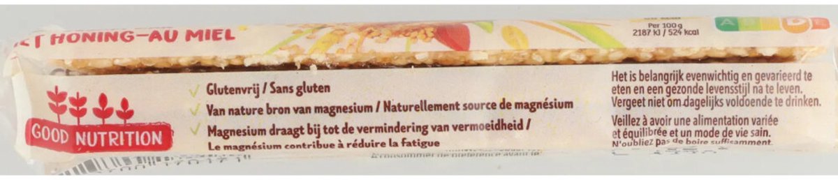 Céréal Sesambar Honing - 12 x 50 gr - Voordeelverpakking
