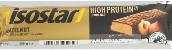 Isostar High Protein - Eiwitreep voor krachtsport - Hazelnoot - 30 x 35 gr van Merkloos — afbeelding 3