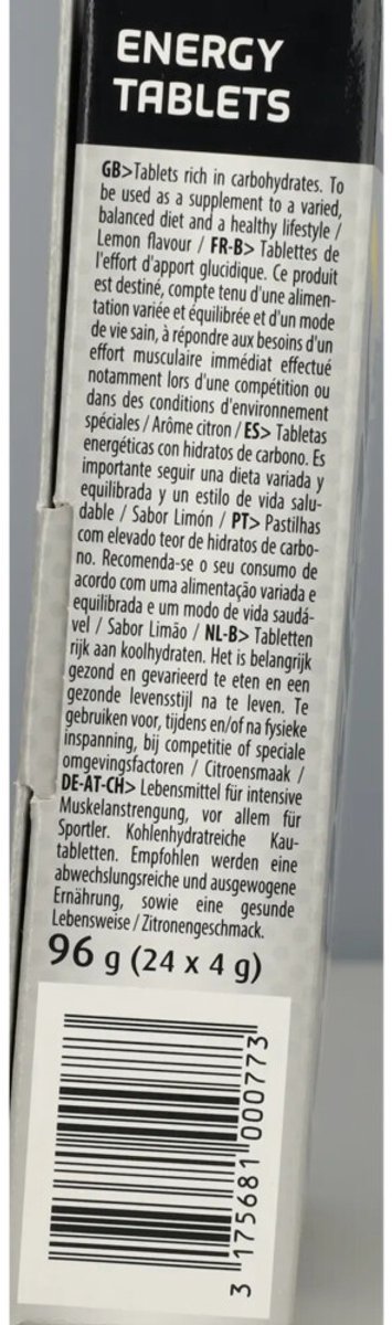 Isostar - High Energy Tablets Lemon - 3 x 24 stuks - Voordeelverpakking