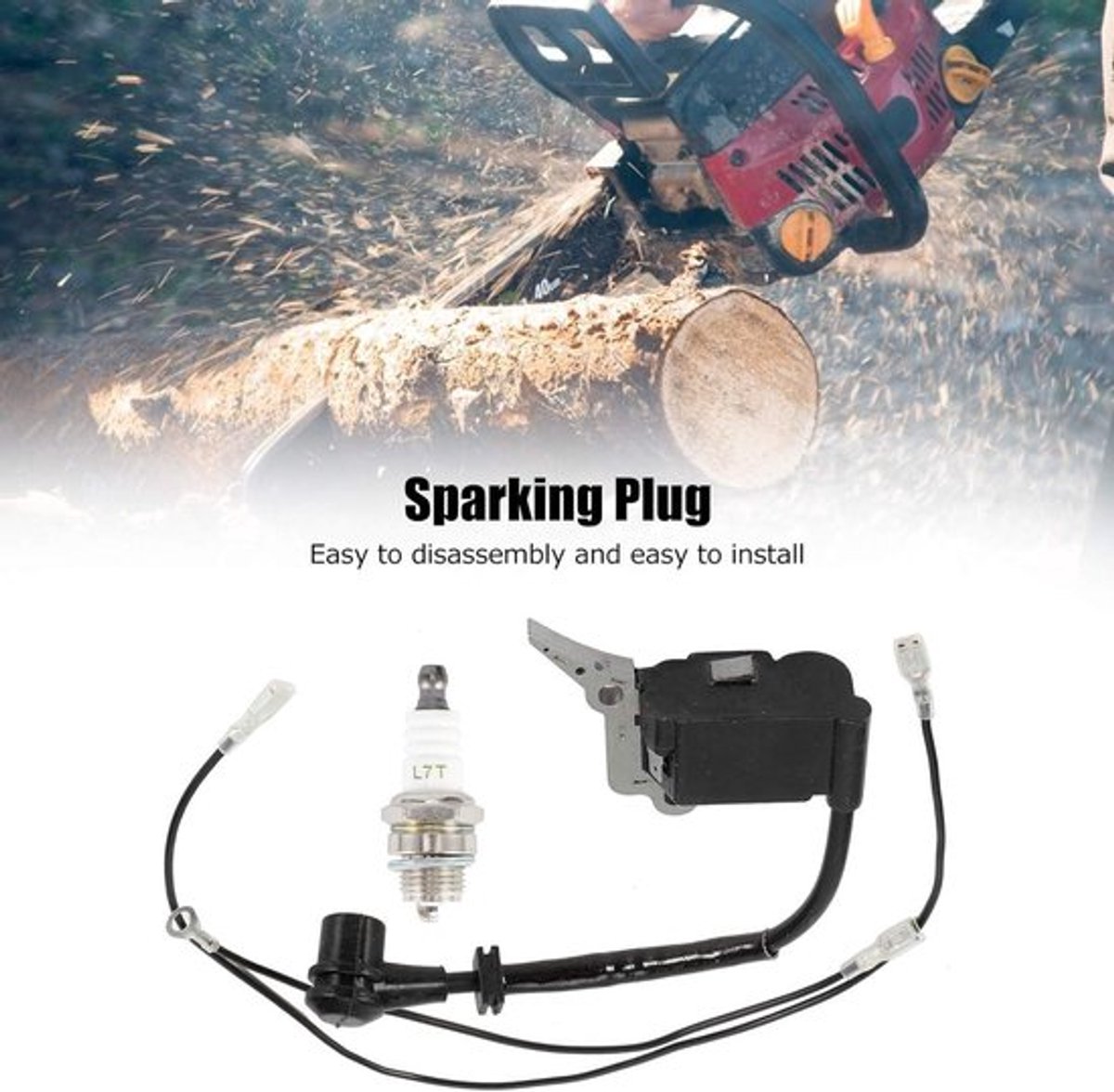 Bobine Module Bougie voor Timberpro/Lawnflite Kettingzaag - Reserveonderdelen