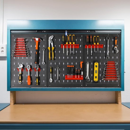 Set haken voor gereedschapsbord - 15 cm