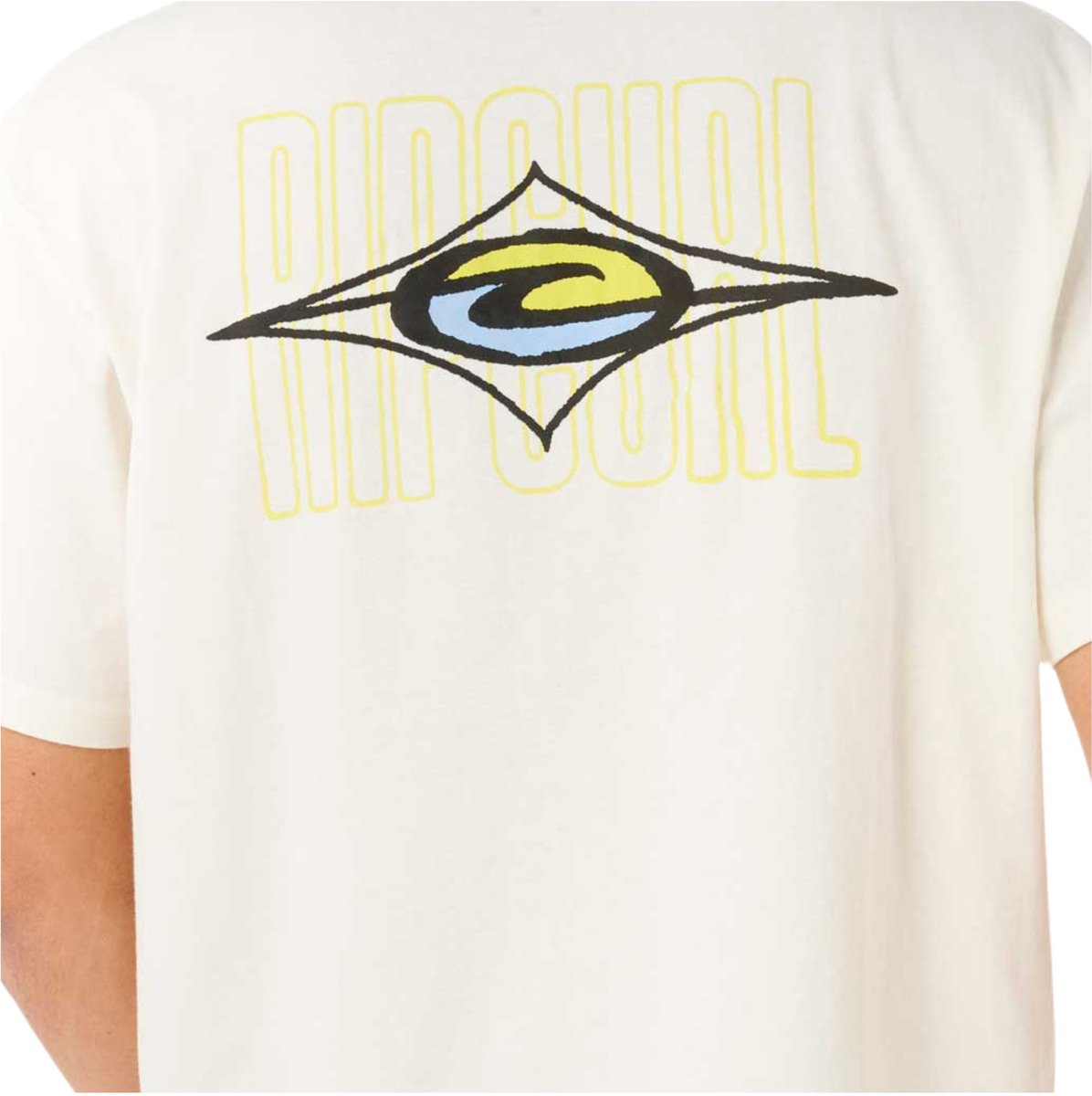 2025 Rip Curl Heren Raw Energy Maxxed Tee - Bone