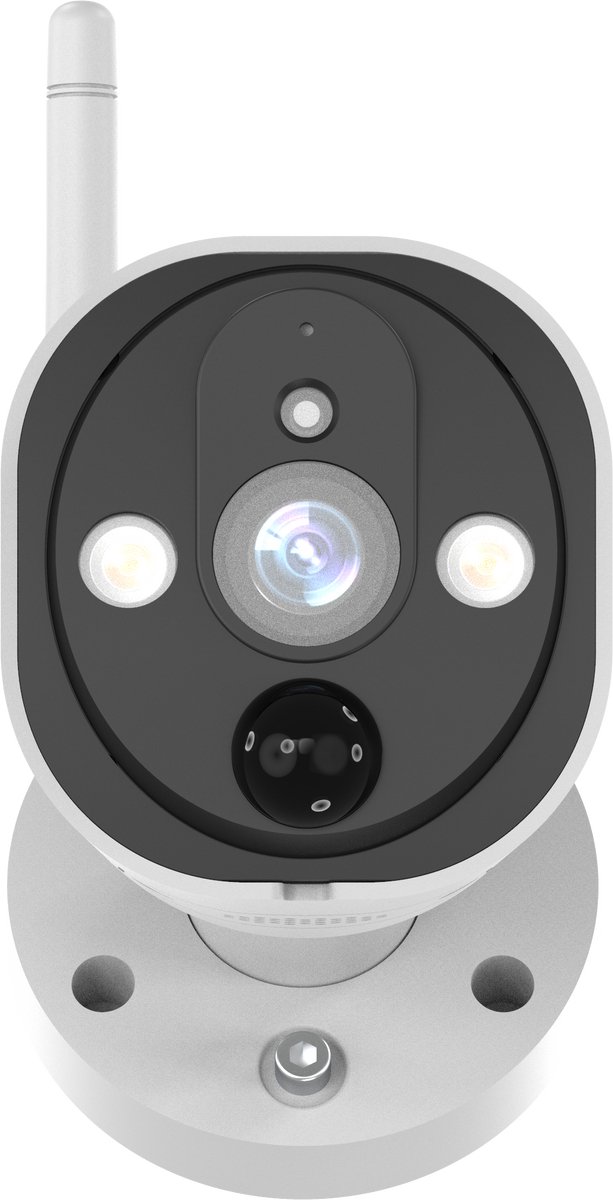 SecuFirst CWL401W/2 Draadloze 3 megapixel Beveiligingscamera met monitor - 7 inch touchscreen + 2 camera's - Wit - Gratis app van SecuFirst — afbeelding 5