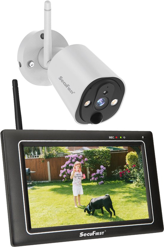 SecuFirst CWL401W Draadloze 3MP Beveiligingscamera met 7 - SecuFirst - €199,00