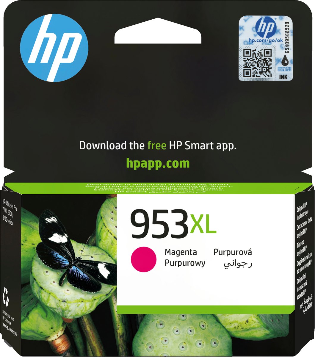 HP 953 XL - Inktcartridge / Magenta / Hoge Capaciteit
