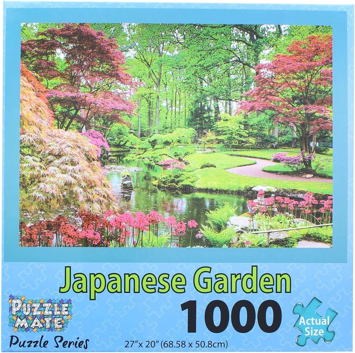 Puzzle Mate – Japanese Garden – Legpuzzel 1000 stukjes - 68,6 × 50,8 cm - 14+