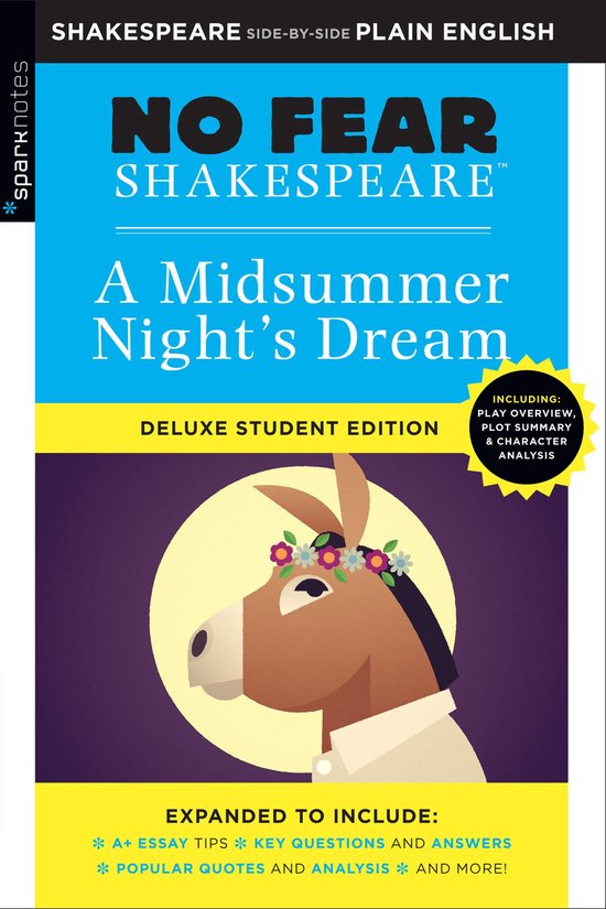 No Fear Shakespeare - A Midsummer Night's Dream - cover