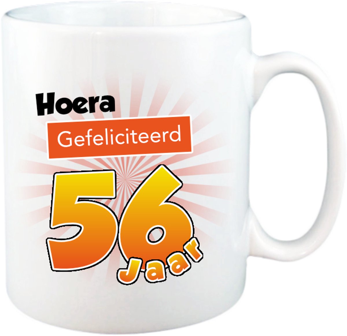 Mok 56 Jaar - Verjaardagscadeau 56 Jaar