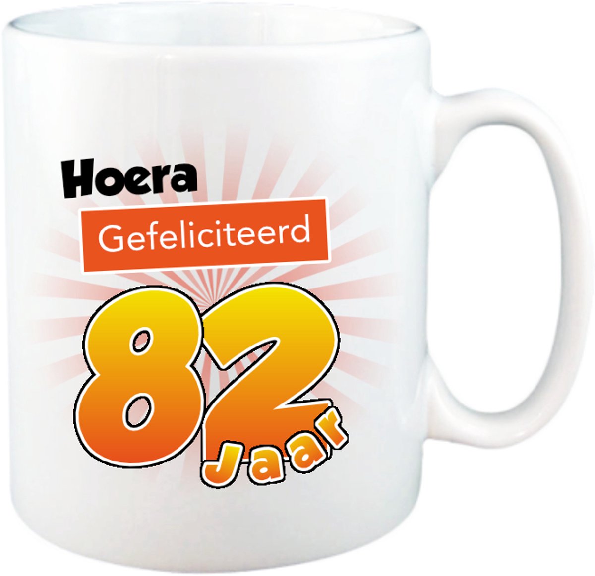 Mok 82 Jaar - Verjaardagscadeau 82 Jaar - 82 Jaar Cadeau