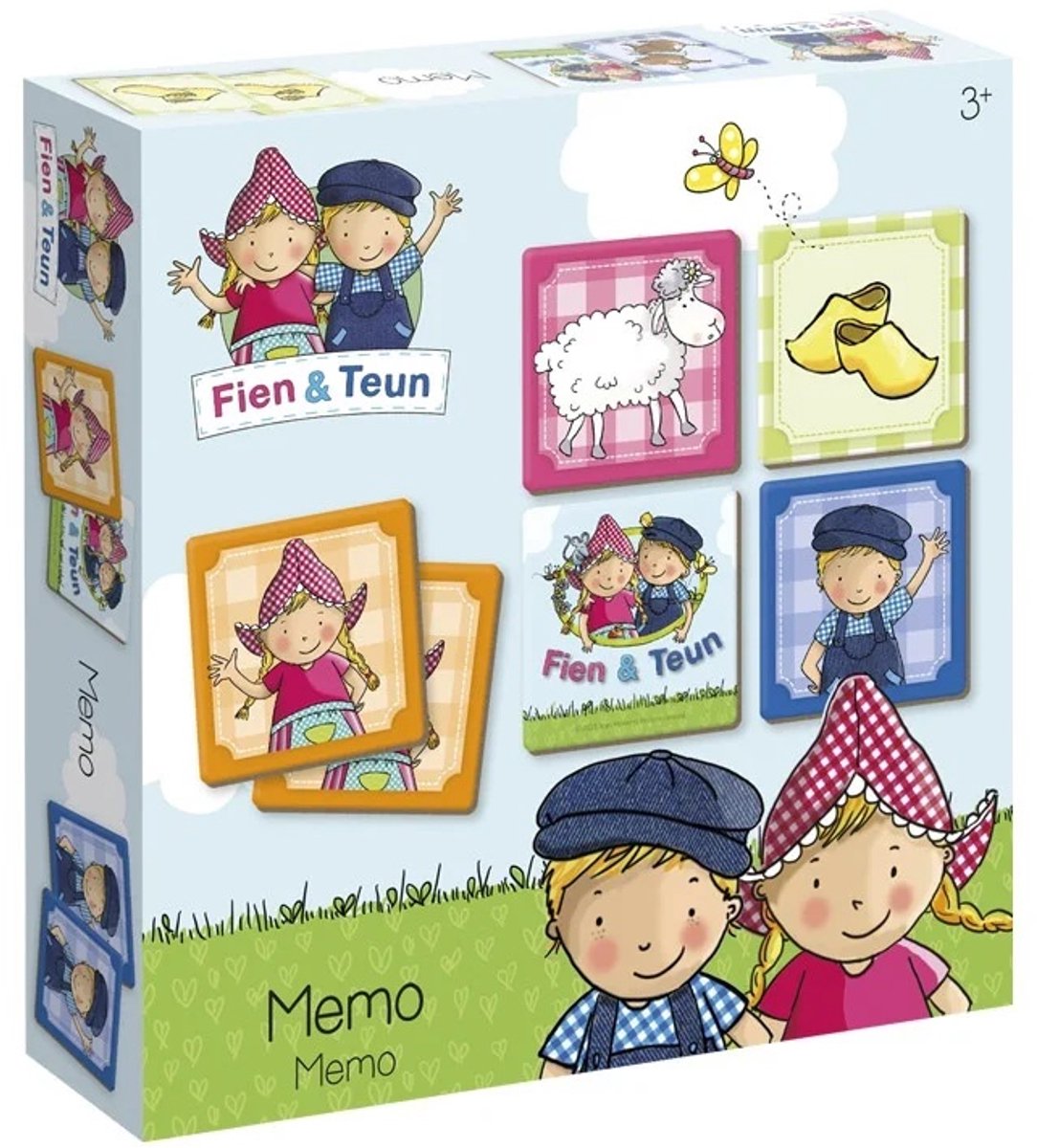 Fien & Teun memo spelletje - geheugen spel educatief spelgoed - boerderij - Bambolino Toys - Vanaf 3 jaar — afbeelding 9