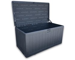 Rijoka Opbergbox - Tuinbox - 400L - 128 x 65 x 64cm - Taupe