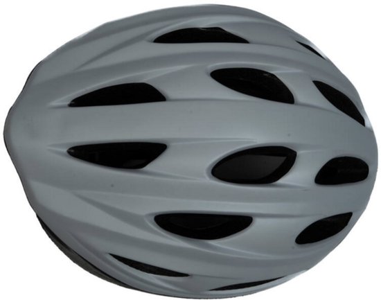 Fietshelm - Volwassen - Verstelbaar - Maat L 58-61 cm - off white — afbeelding 5