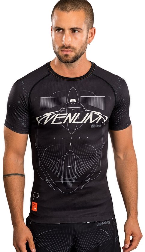 Foto: Venum eclipse rash guards zwart ivoor xxl
