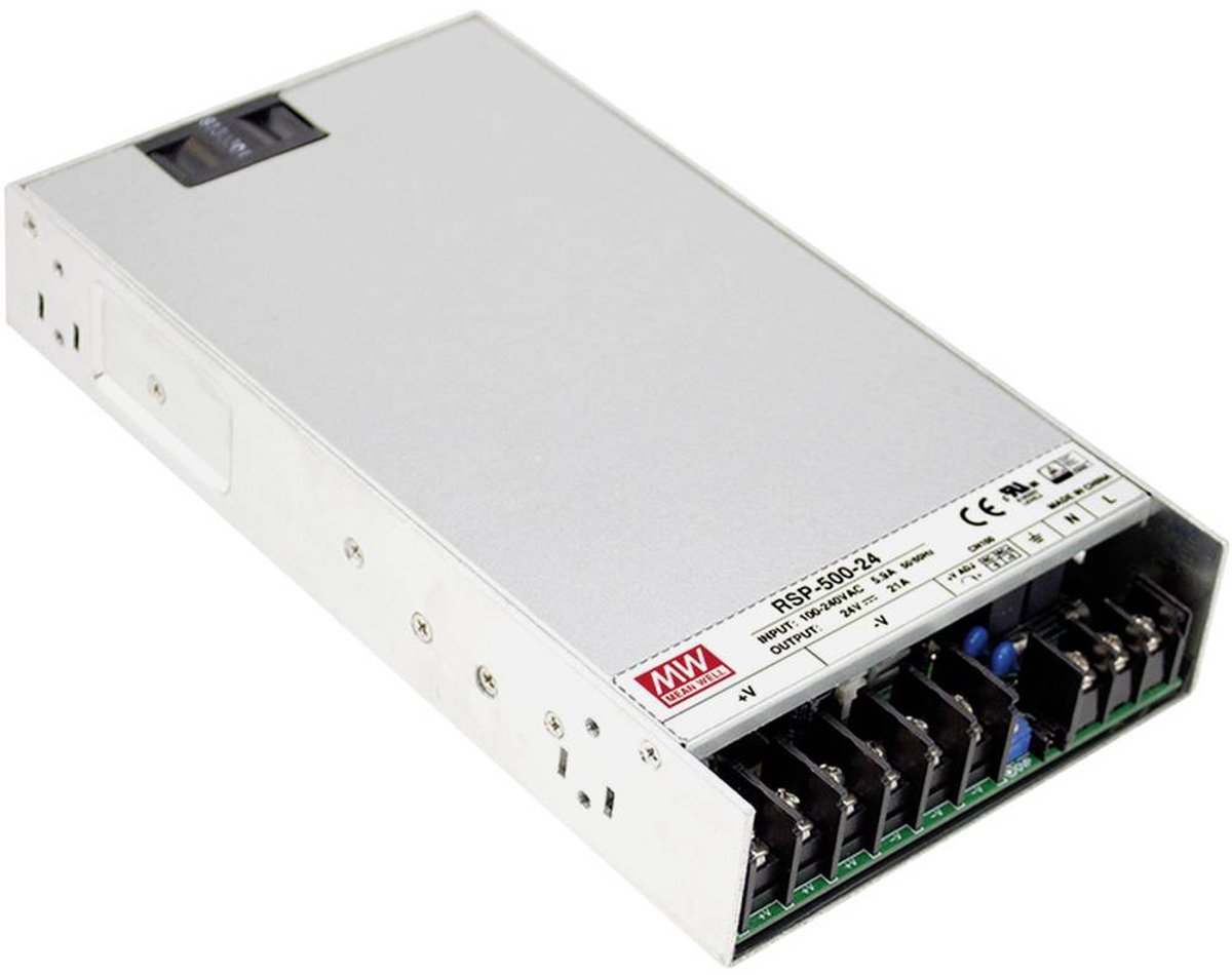 MW Mean Well RSP-500-27 Schakelnetvoedingsmodule 27 V/DC 18.6 A 502 W