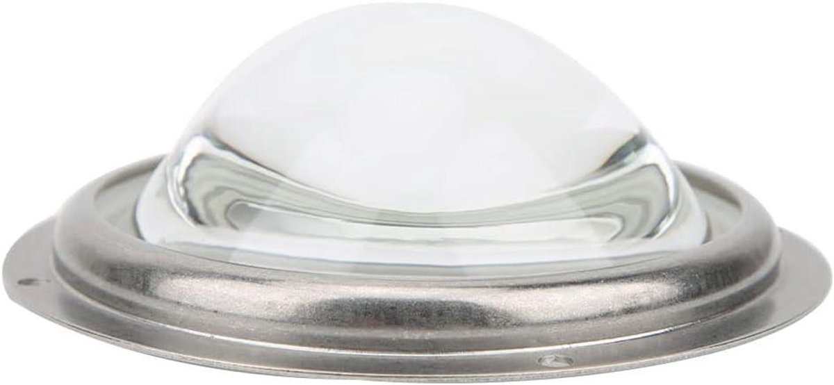 JGS Premium - LED Planconvex-lens 60 met hoge temperatuurbestendigheid - Diameter 100 mm - LED-lens voor LED-spots - Geschikt voor warme omgevingen - Effectieve verlichting