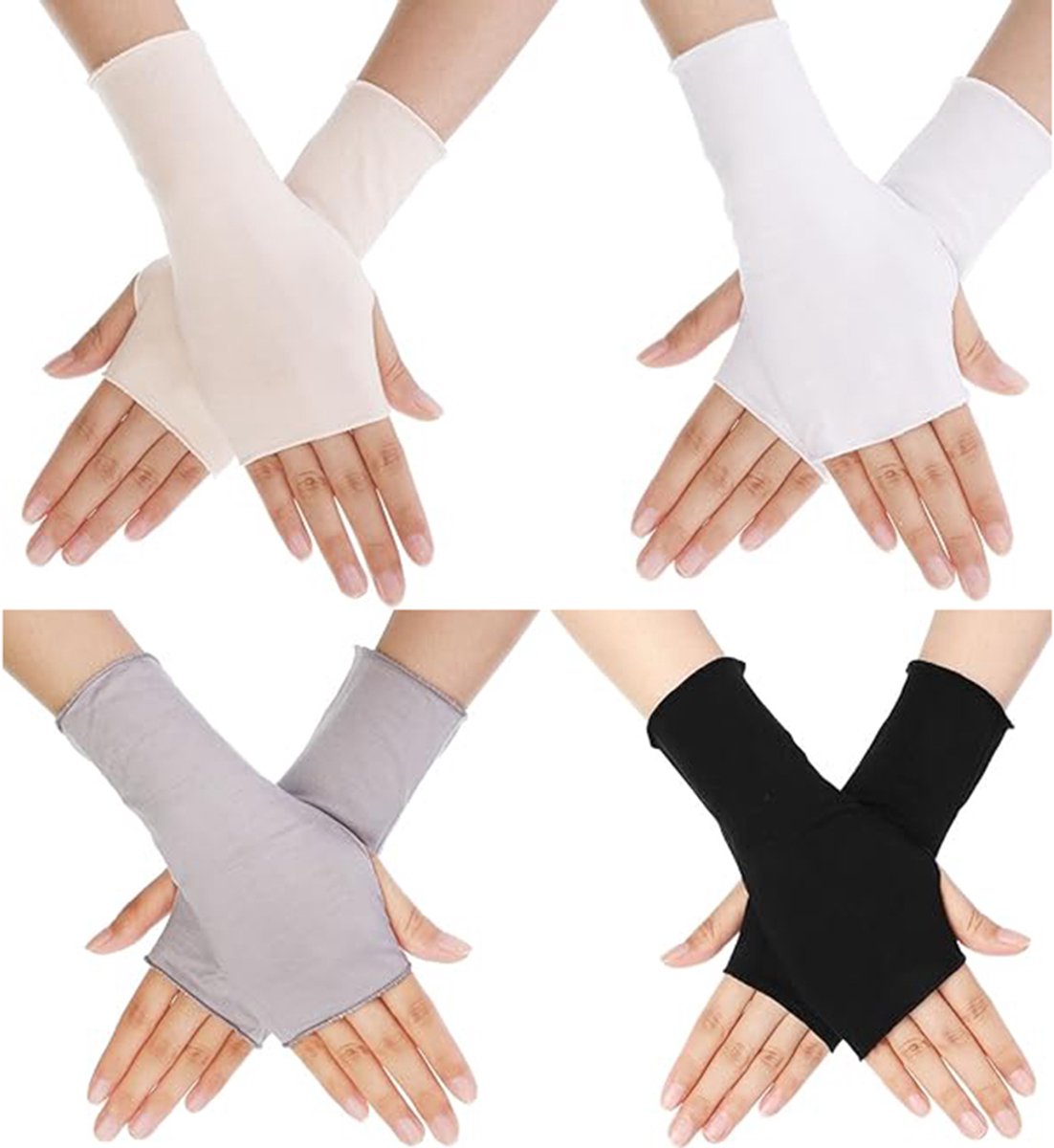 Vrouwen Zomer Rijden Zonnebrandcrème Handschoenen ... – Vicedeal