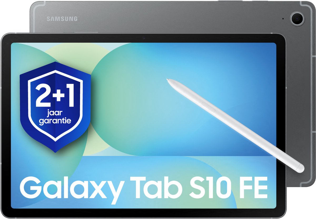 Samsung Galaxy Tab S10 FE - WiFi - 128GB - Gray + 1 jaar extra garantie — afbeelding 1