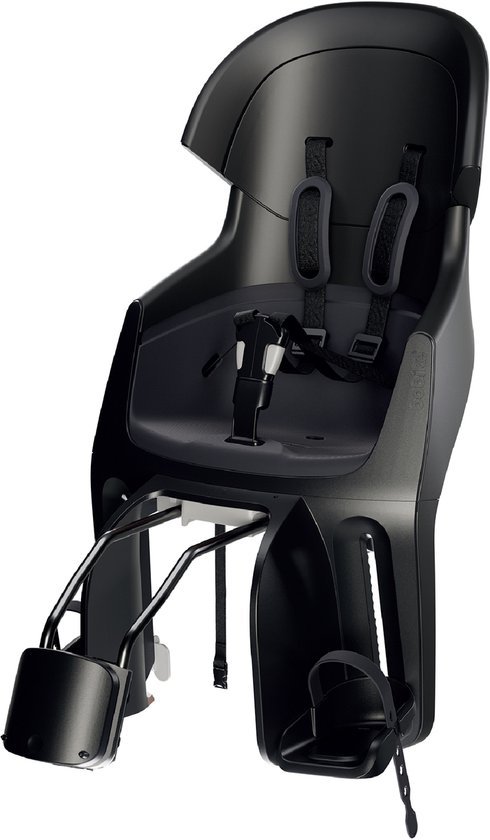 Bobike achterzitje Exclusive Evolve Maxi frame Urban Black