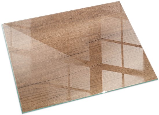 Foto: Tulup kachel vloerplaat natuurlijk houtpatroon plaat onder houtkachel 60 cm x 40 cm bruin plaat voor onder houtkachel rechthoek kachel vloerplaat vloerplaat openhaard vloerplaat voor kachel vloerplaat voor houtkachel