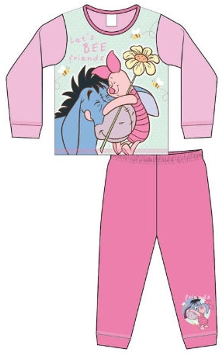 Disney Winnie de Poeh - Pyjama - Meisjespyjama - Knorretje en Iejoor multi colour