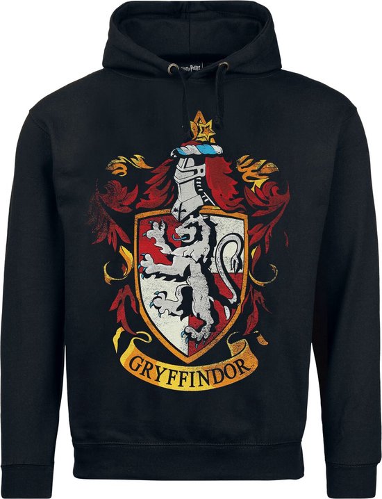 Pull à capuche Harry Potter Gryffondor Noir L Homme bol
