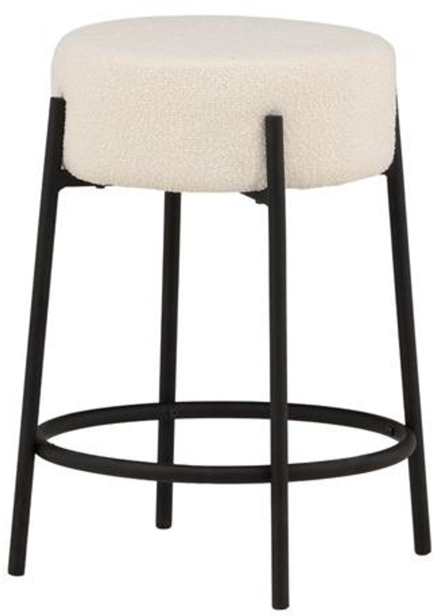Svea - Nusco krukje 60 cm - boucle - wit