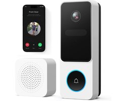 DailySupplies® Deurbellen met Camera – Video Deurbel – Draadloos – Full HD