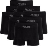 Boxers homme Apollo - sans coutures - taille L - lot de 9 - noir