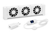 AVOID Radiator Ventilator - Tot 22% Energiebesparing - Stille Ventilator voor Radiatoren - Universele Magnetische Aansluiting - Inclusief Pootjes