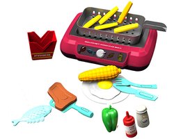Plancha-grillset met licht en geluid